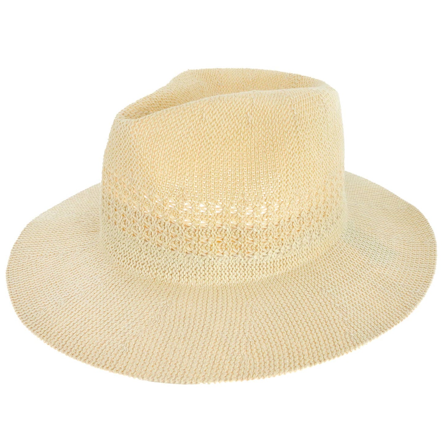 Upturn Paper Braid Wide Brim Panama Hat