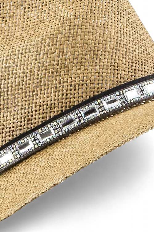 Crystal Statement Hat Band
