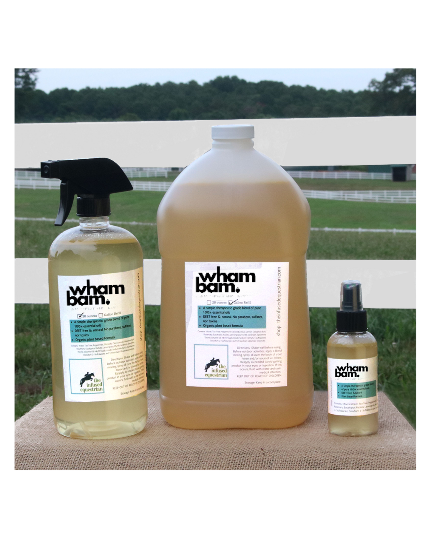 Wham Bam. A Coat Spray Repellent (28 oz)