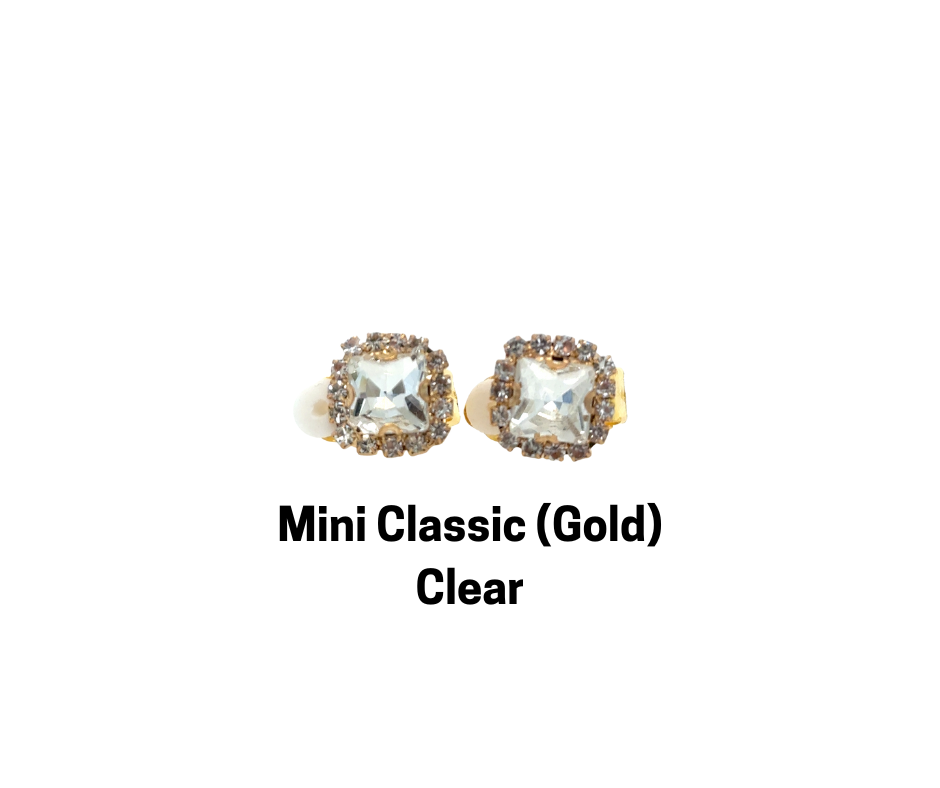 Show Earrings - Clip On (Gold)
