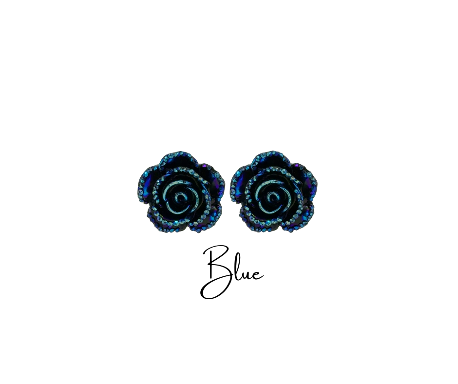 Reining Roses Show Earrings
